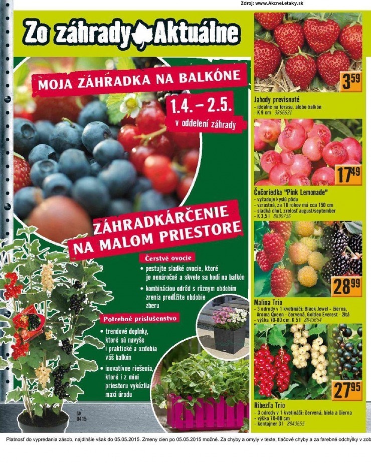 let�k let�k HORNBACH - Jarn� kolekcia strana 8