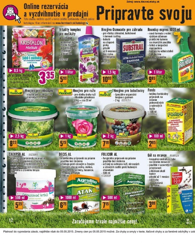 let�k let�k HORNBACH - Jarn� kolekcia strana 12