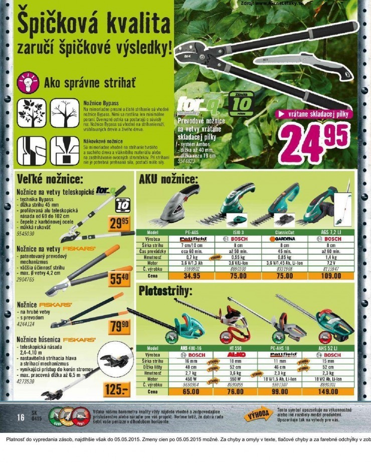 let�k let�k HORNBACH - Jarn� kolekcia strana 16