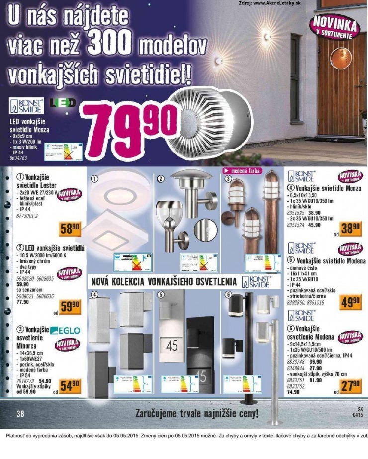 let�k let�k HORNBACH - Jarn� kolekcia strana 38