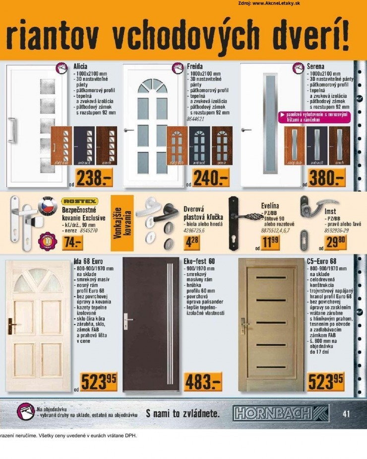 let�k let�k HORNBACH - Jarn� kolekcia strana 41