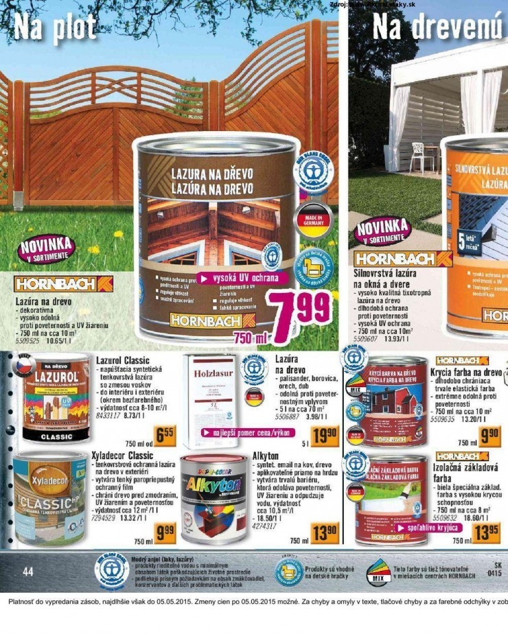 let�k let�k HORNBACH - Jarn� kolekcia strana 44
