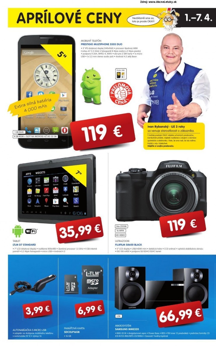 let�k Okay let�k - Apr�lov� ceny strana 2