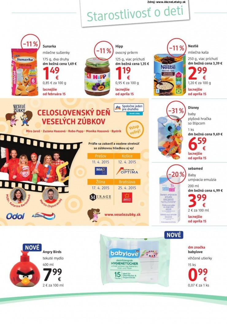 let�k dm drogerie ak�n� let�k strana 18