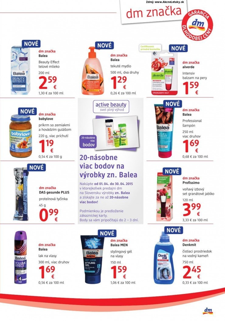 let�k dm drogerie ak�n� let�k strana 21
