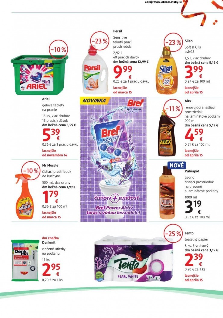 let�k dm drogerie ak�n� let�k strana 22