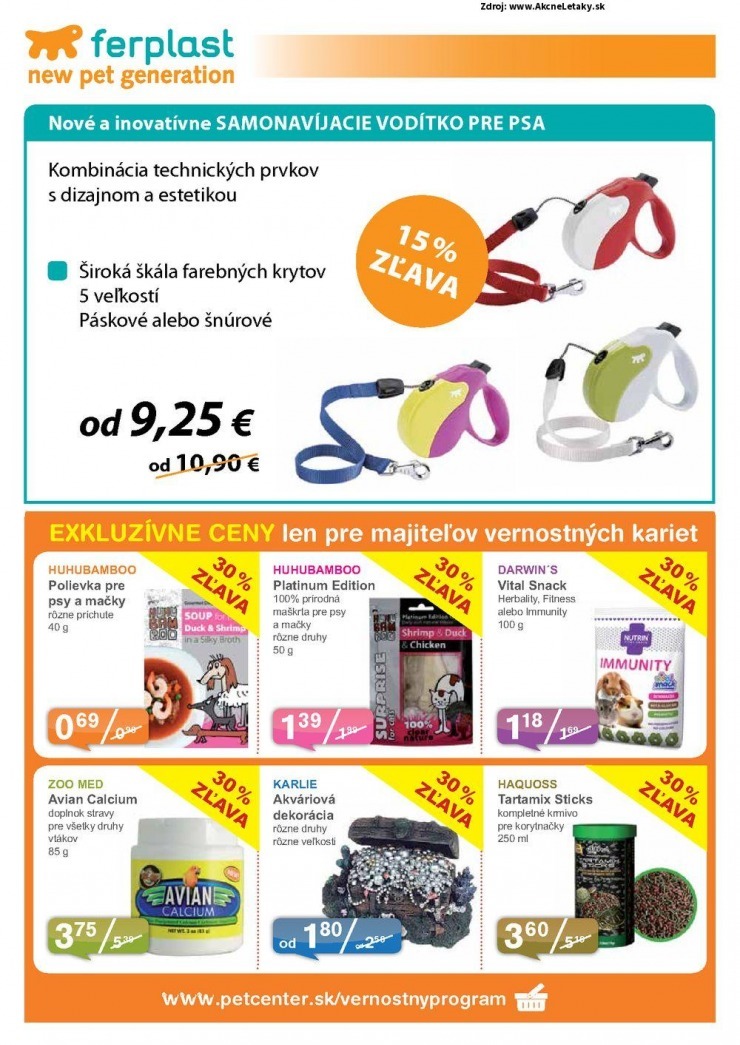 let�k ak�n� ponuka Pet Center strana 4