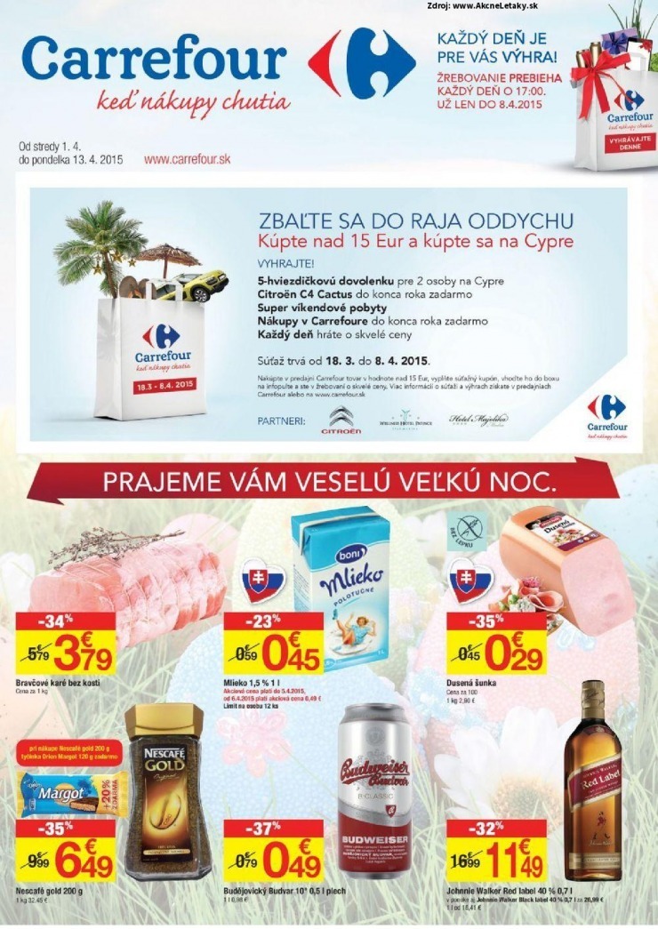 let�k extra ponuka Carrefour strana 1