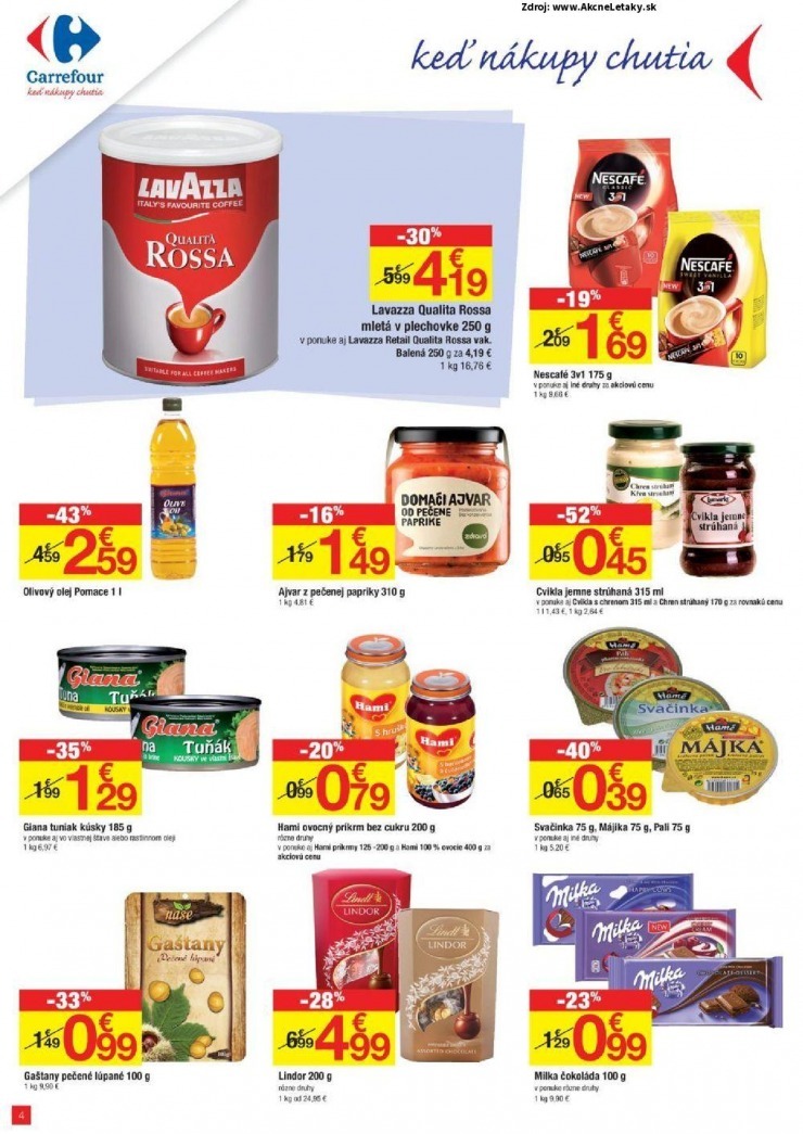 let�k extra ponuka Carrefour strana 4