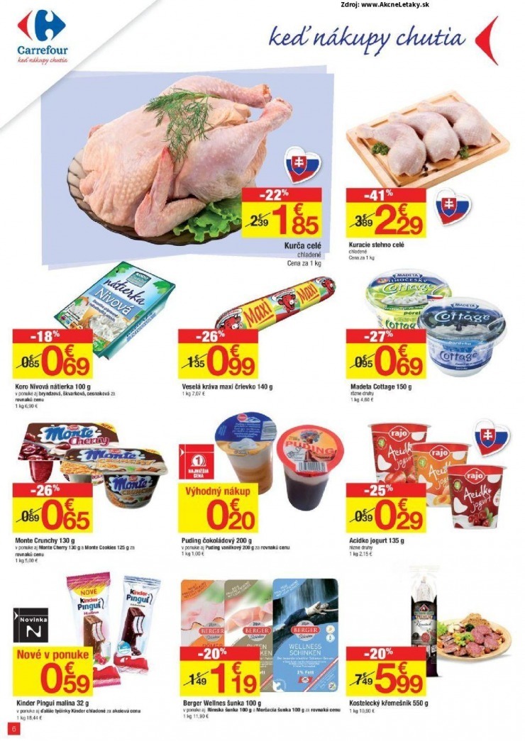 let�k extra ponuka Carrefour strana 6